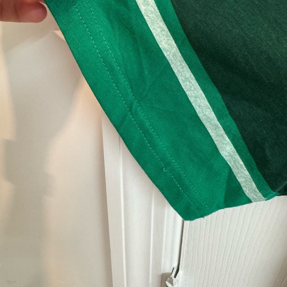 Star Wars- Mandalorian- Green Striped T-shirt Men's Mad Engine Size Medium NEW - Picture 4 of 7